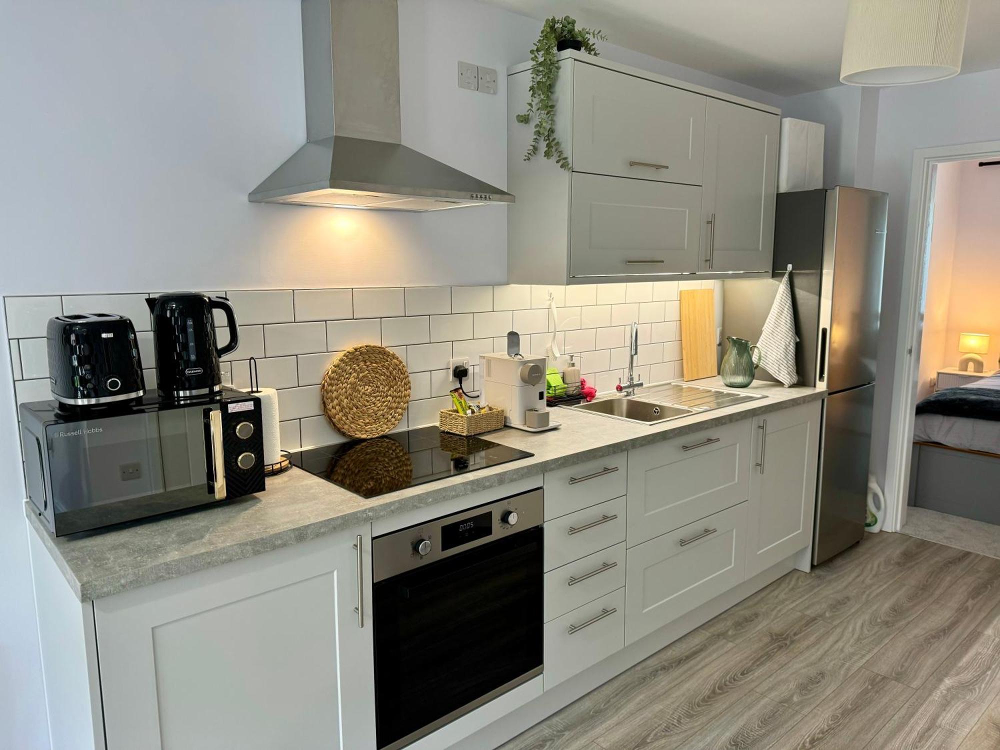 Appartamento Brand New Flat 5 With Free Parking And Fast Wifi York Esterno foto