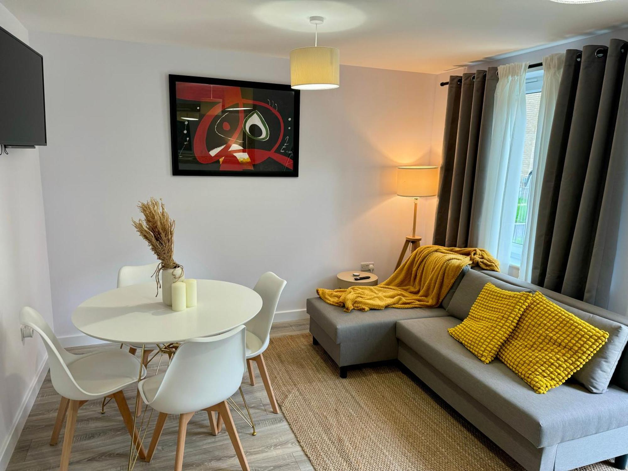 Appartamento Brand New Flat 5 With Free Parking And Fast Wifi York Esterno foto